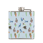 鳥花 フラスク (裏面)