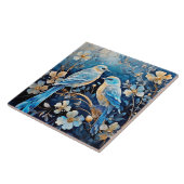 鳥花、観賞用で美しい。 タイル (側面)