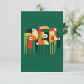 鳥芸術 サンキューカード (スタンド正面)