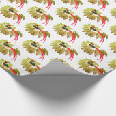 鳥芸術 ラッピングペーパー (角)