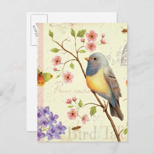 鳥蜂 ポストカード (正面/裏面)