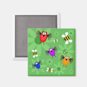 鳥蜂 マグネット (正面/裏面)