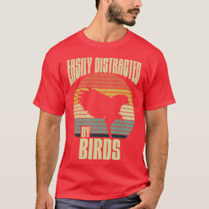 鳥見野鳥観察プレゼント用おたく引用文 Tシャツ