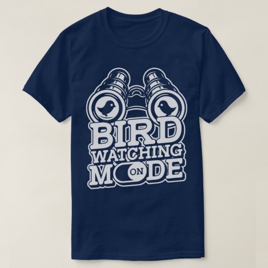 鳥見鳥類学者バードウォッチャーバーダー1 Tシャツ (デザイン正面)