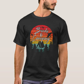 鳥観察バードウォッチャー鳥スポーツ野生動物1 Tシャツ