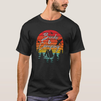 鳥観察バードウォッチャー鳥スポーツ野生動物1 Tシャツ
