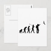 鳥観察者 ポストカード (正面/裏面)