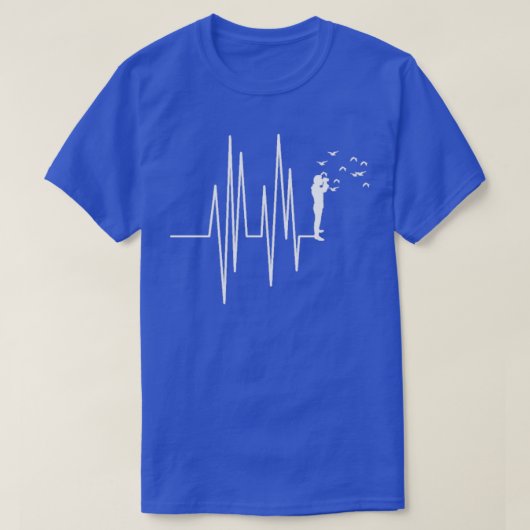 鳥観察鳥類鳥類鳥類観察 Tシャツ (デザイン正面)