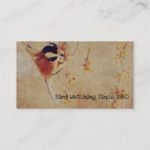 鳥観察 名刺 (裏面)