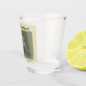 鳥誇りを持ったおたくペリカン写真野鳥観察ホビーバーダー ショットグラス (右)