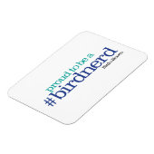 鳥誇りを持ったのおたく マグネット (左側)