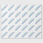 鳥誇りを持ったのおたく ラッピングペーパー (フラット)