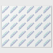 鳥誇りを持ったのおたく ラッピングペーパー (フラット)