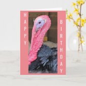 **鳥遊は無**ハッピーバースデー願い カード (黄色い花)