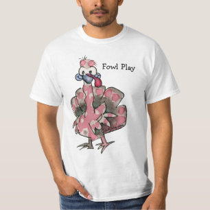 鳥遊漫画ピンクのトルコTシャツ Tシャツ