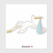 鳥運のかわいい子は男の子 シール (シート)