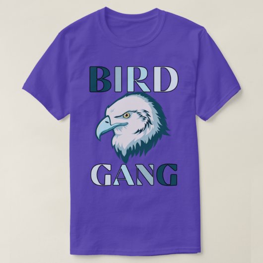 鳥集団ゴーバーズフライイーグルズフライ Tシャツ (デザイン正面)
