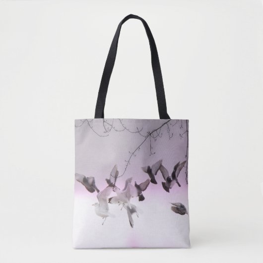 鳥類お祝い トートバッグ (正面)