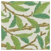 鳥類とザクロIIの生地 ファブリック (クローズアップ)