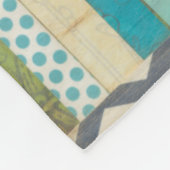 鳥類のスクラップブックII フリースブランケット (角)