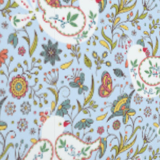 鳥類の民族模様 壁紙