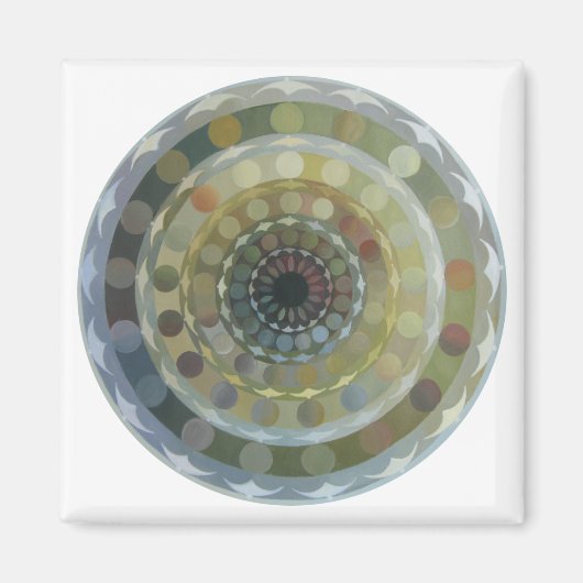 鳥類の磁石を持つ森 マグネット (正面)