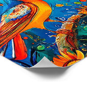 鳥類オーナメント ポスター (角)