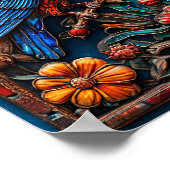 鳥類オーナメント ポスター (角)