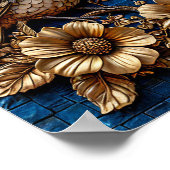 鳥類オーナメント ポスター (角)