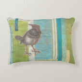 鳥類スクラップブック1 アクセントクッション (正面)