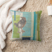 鳥類スクラップブック1 クッション (ブランケット)