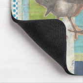 鳥類スクラップブック1 マウスパッド (コーナー)