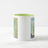 鳥類スクラップブック1 マグカップ (中央)