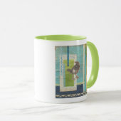 鳥類スクラップブック1 マグカップ (正面右)