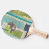 鳥類スクラップブック1 卓球ラケット (横)