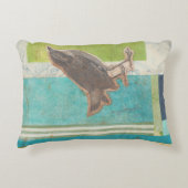 鳥類スクラップブックII アクセントクッション (正面)