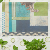 鳥類スクラップブックII キッチンタオル (折り畳み)