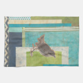 鳥類スクラップブックII キッチンタオル (横)