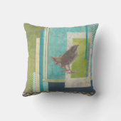 鳥類スクラップブックII クッション (裏面)