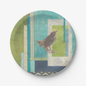 鳥類スクラップブックII ペーパープレート (正面)