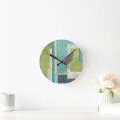 鳥類スクラップブックII ラウンド壁時計 (ホーム)