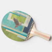 鳥類スクラップブックII 卓球ラケット (横)