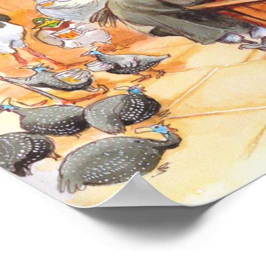 鳥類バー ポスター (角)