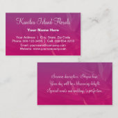 鳥類パラダイス.purple to bc 名刺 (正面/裏面)