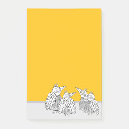 鳥類会議ホワイトボード ポストイット