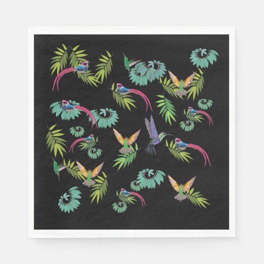 鳥類天国 スタンダードランチョンナプキン (正面)