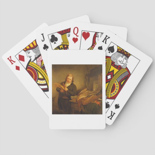 鳥類学者、おそらくトムソンの動物氏 トランプ (裏面)