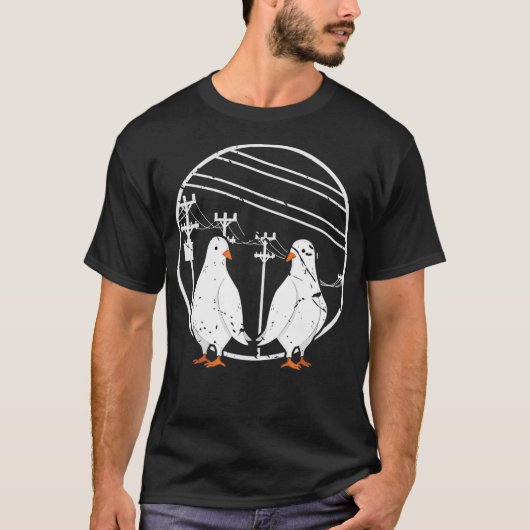 鳥類学者 鳩 愛鳥家 ギフト Tシャツ (正面)