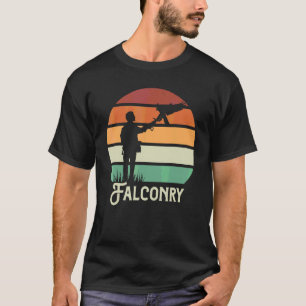 鳥類学 バードウォッチング ハヤブサ狩猟 ファルコナリー Vintage Tシャツ