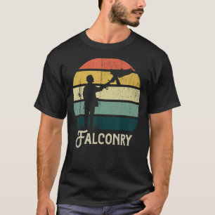 鳥類学 バードウォッチング ハヤブサ狩猟 ファルコナリー Vintage Tシャツ